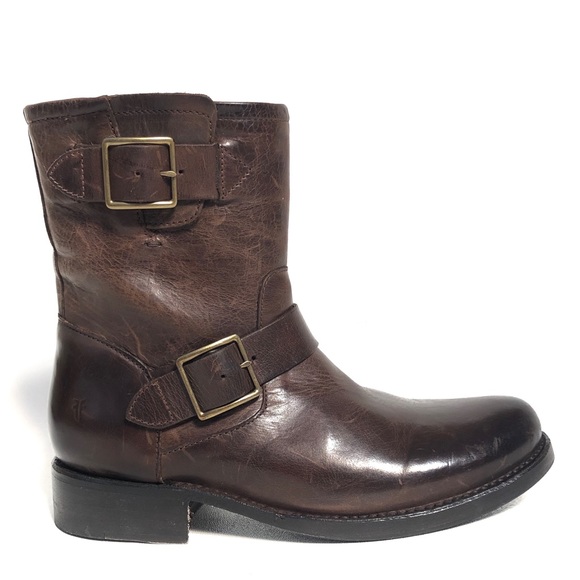 Frye Shoes - NEW Frye Vicki Engineer Leather Boots